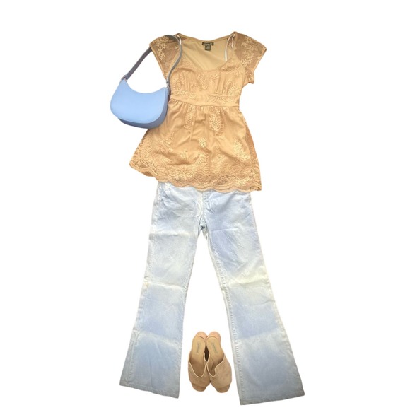 AUTHENTIC vintage y2k/2000s Juicy Couture flared jeans - Picture 3 of 7